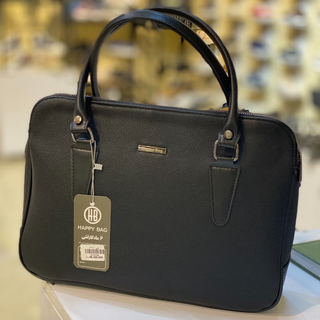 کیف زنانه اداری برند happy bag کد 1290 جنس درجه یک