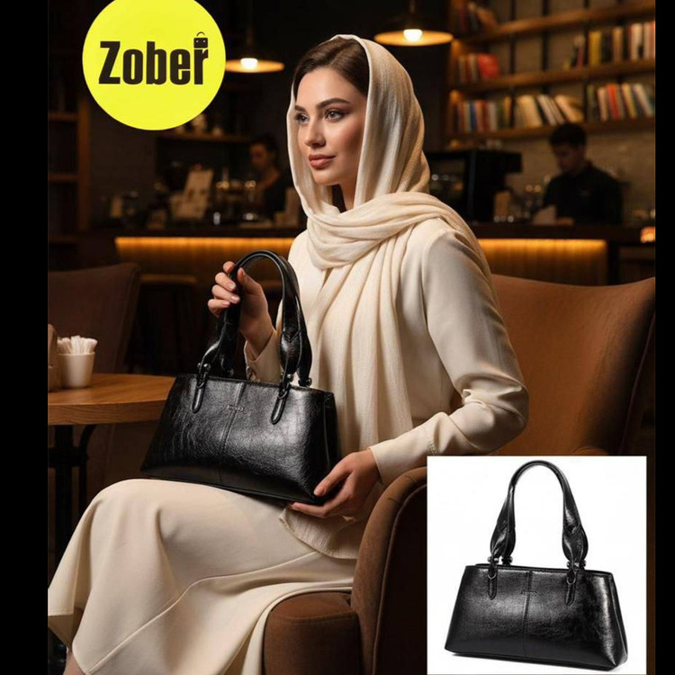 کیف زنانه برند زوبر کد 7185 جنس براق