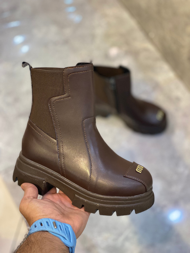 نیمبوت زنانه زیره پیو مدل miu miu سایز 37 تا 40