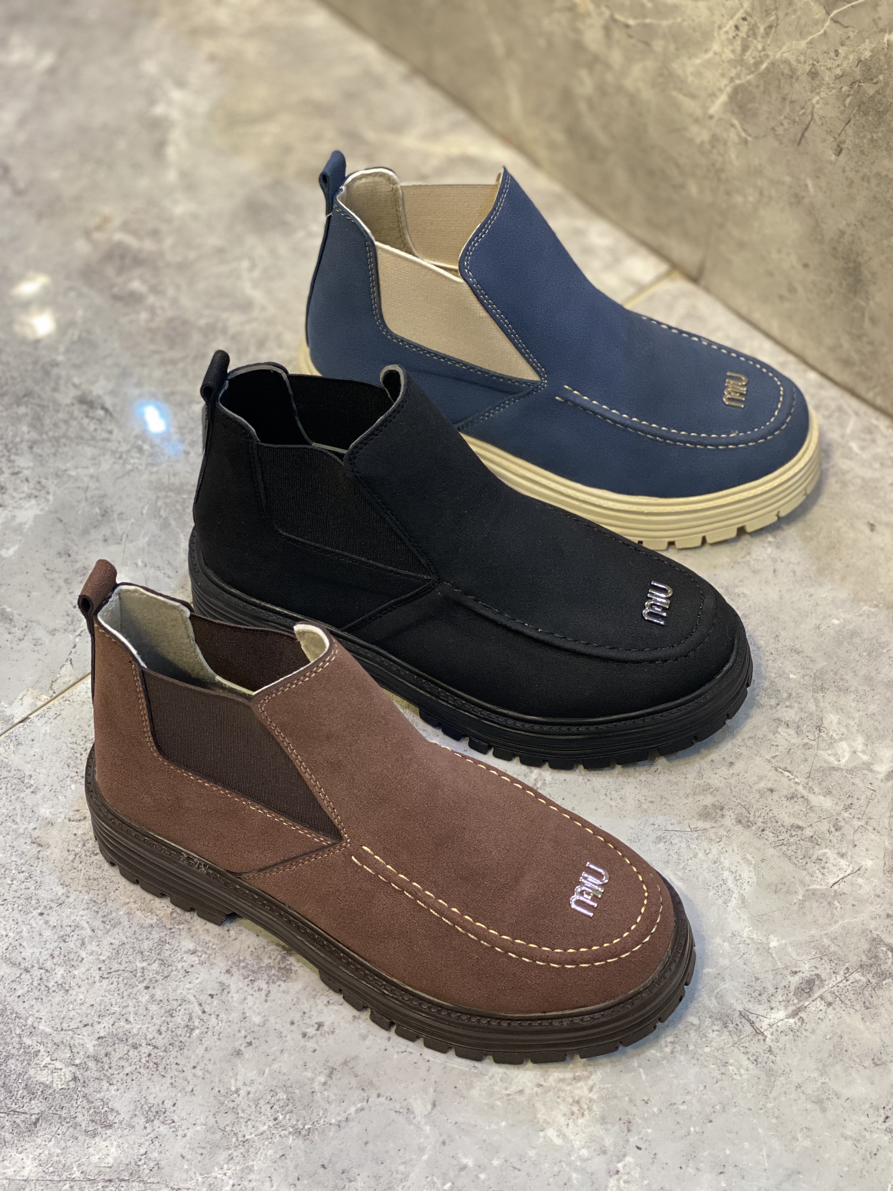 نیمبوت زنانه زیره پیو miu miu سایز 37 تا 40
